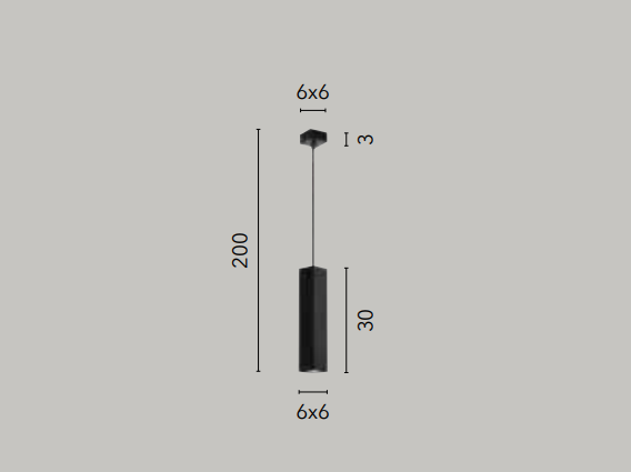 Sospensione quadra 1XGU10 non incl. 30 cm bianco-nero-oro-corten FLUKE-S30Q Sospensione quadra 1XGU10 non incl. 30 cm bianco-nero-oro-corten FLUKE-S30Q